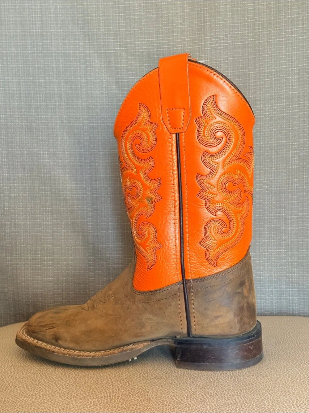 Old West bright orange